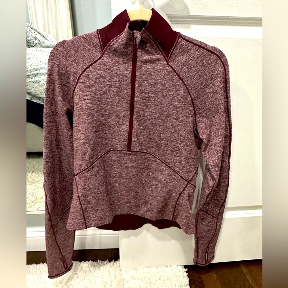 Lululemon quarter zip pullover size 8